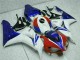 2006-2007 Blue White Honda CBR1000RR Motorbike Fairing Kits UK