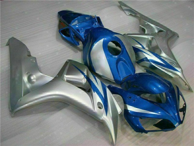 2006-2007 Blue Silver Honda CBR1000RR Motorcycle Fairings Kits UK 2006-2007 Blue Silver Honda CBR1000RR Motorcycle Fairings Kits UK