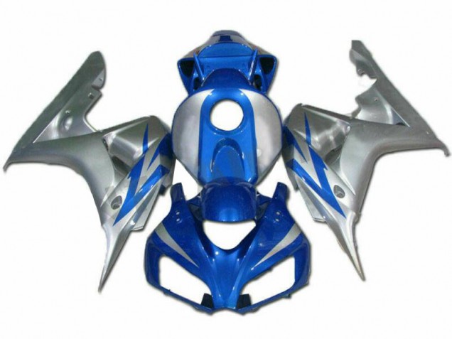 2006-2007 Blue Silver Honda CBR1000RR Motorcycle Fairings Kits UK 2006-2007 Blue Silver Honda CBR1000RR Motorcycle Fairings Kits UK