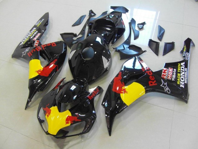 2006-2007 Black Red Bull Honda CBR1000RR Bike Fairing Kit UK 2006-2007 Black Red Bull Honda CBR1000RR Bike Fairing Kit UK