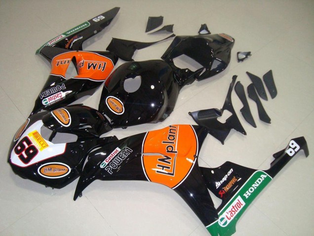 2006-2007 Hm Plant Race Honda CBR1000RR Motorcycle Fairings UK 2006-2007 Hm Plant Race Honda CBR1000RR Motorcycle Fairings UK