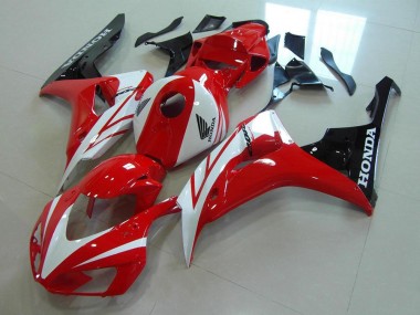 2006-2007 Red White Honda CBR1000RR Motorcycle Fairing Kits UK