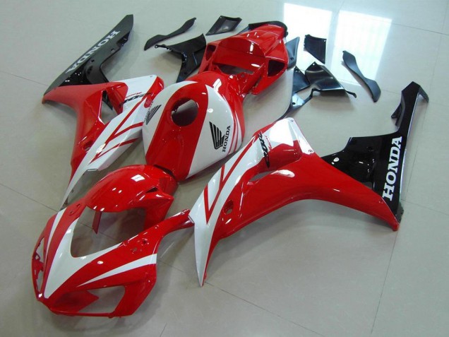 2006-2007 Red White Honda CBR1000RR Motorcycle Fairing Kits UK 2006-2007 Red White Honda CBR1000RR Motorcycle Fairing Kits UK