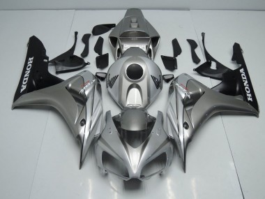 2006-2007 Silver Grey Honda CBR1000RR Motor Bike Fairings UK