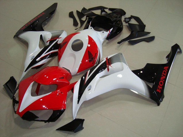 2006-2007 Red White Black Honda CBR1000RR Motorcycle Replacement Fairings UK 2006-2007 Red White Black Honda CBR1000RR Motorcycle Replacement Fairings UK