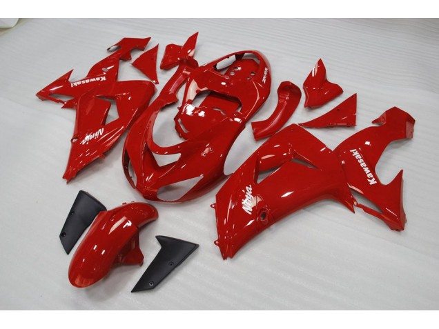 2006-2007 Red Kawasaki ZX10R Motorbike Fairings UK 2006-2007 Red Kawasaki ZX10R Motorbike Fairings UK