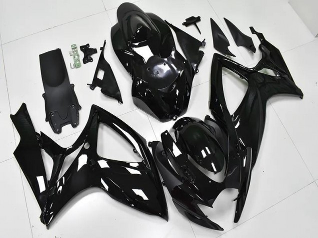 2006-2007 Glossy Black Suzuki GSXR 600/750 Bike Fairing UK 2006-2007 Glossy Black Suzuki GSXR 600/750 Bike Fairing UK