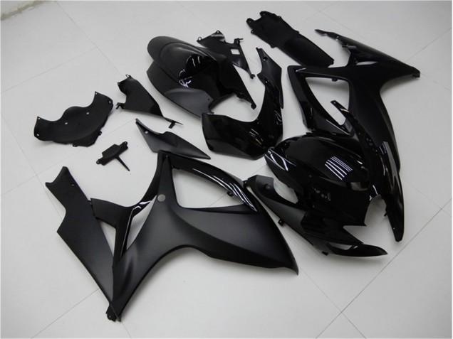 2006-2007 Matte Black Suzuki GSXR 600/750 Bike Fairings UK 2006-2007 Matte Black Suzuki GSXR 600/750 Bike Fairings UK