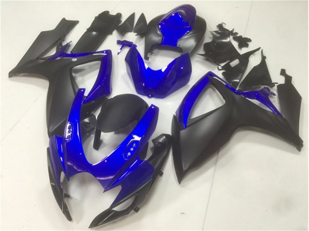 2006-2007 Black Blue Suzuki GSXR 600/750 Motorbike Fairing Kits & Bodywork UK 2006-2007 Black Blue Suzuki GSXR 600/750 Motorbike Fairing Kits & Bodywork UK