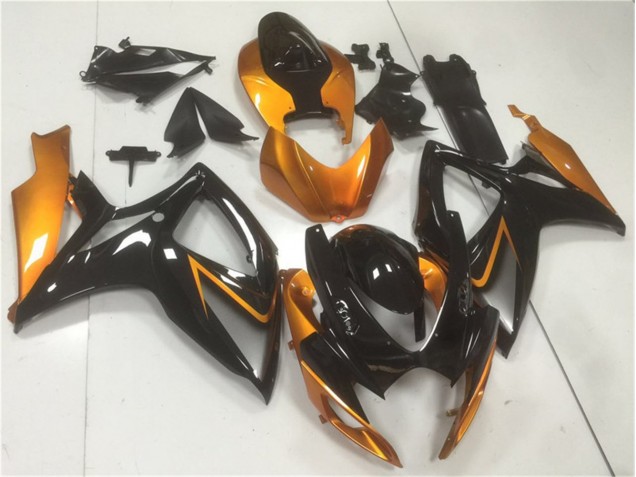 2006-2007 Black Orange Suzuki GSXR 600/750 Motor Fairings UK 2006-2007 Black Orange Suzuki GSXR 600/750 Motor Fairings UK