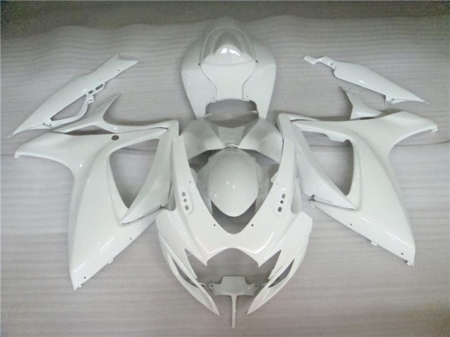 2006-2007 Pearl White Suzuki GSXR 600/750 Motorbike Fairing UK