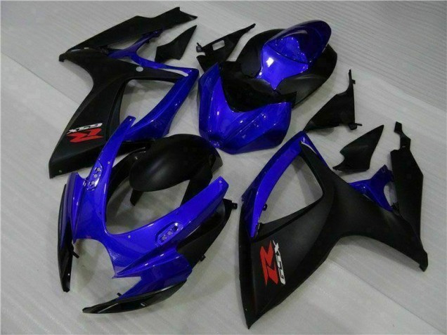 2006-2007 Blue Black Suzuki GSXR 600/750 Motorbike Fairing Kits UK 2006-2007 Blue Black Suzuki GSXR 600/750 Motorbike Fairing Kits UK