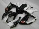 2006-2007 White Black Suzuki GSXR 600/750 Motorcycle Fairings Kit UK 2006-2007 White Black Suzuki GSXR 600/750 Motorcycle Fairings Kit UK