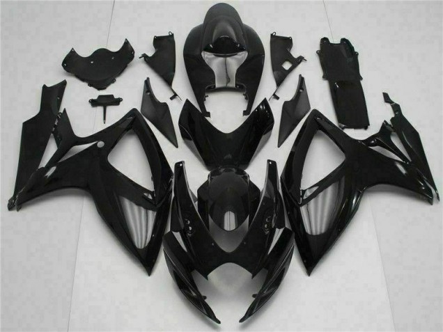 2006-2007 Black Suzuki GSXR 600/750 Bike Fairing Kit UK 2006-2007 Black Suzuki GSXR 600/750 Bike Fairing Kit UK