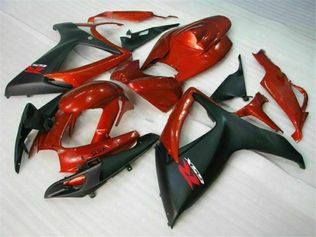 2006-2007 Red Black Suzuki GSXR 600/750 Motorcycle Bodywork UK 2006-2007 Red Black Suzuki GSXR 600/750 Motorcycle Bodywork UK