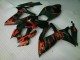 2006-2007 Black Suzuki GSXR 600/750 Motorcycle Fairings Kits UK