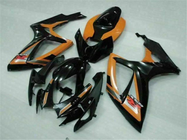 2006-2007 Black Orange Suzuki GSXR 600/750 Bike Fairings UK 2006-2007 Black Orange Suzuki GSXR 600/750 Bike Fairings UK