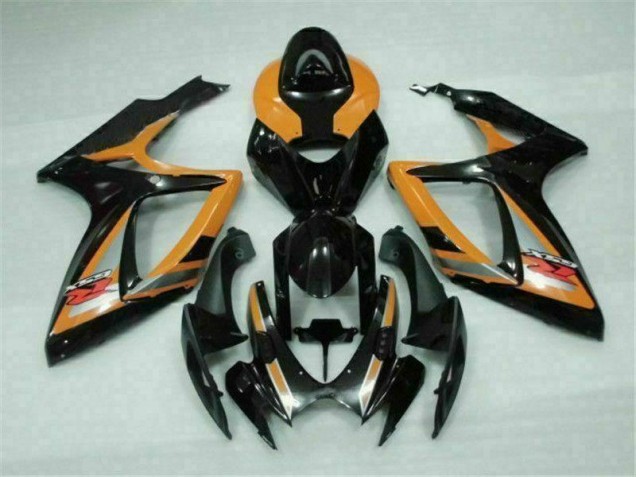 2006-2007 Black Orange Suzuki GSXR 600/750 Bike Fairings UK 2006-2007 Black Orange Suzuki GSXR 600/750 Bike Fairings UK