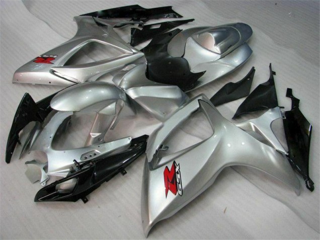 2006-2007 Silver Suzuki GSXR 600/750 Motorcyle Fairings UK 2006-2007 Silver Suzuki GSXR 600/750 Motorcyle Fairings UK