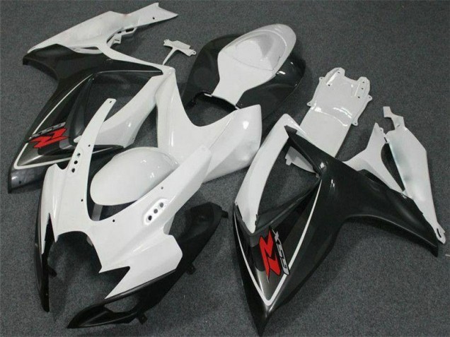 2006-2007 White Suzuki GSXR 600/750 Motorcycle Fairing Kits UK 2006-2007 White Suzuki GSXR 600/750 Motorcycle Fairing Kits UK