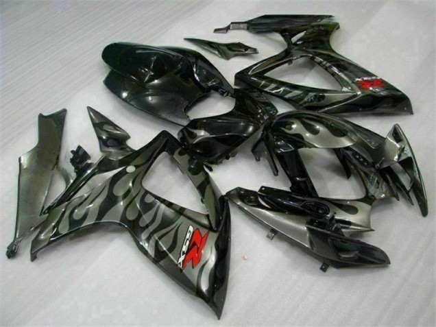 2006-2007 Black Suzuki GSXR 600/750 Motorbike Fairing UK 2006-2007 Black Suzuki GSXR 600/750 Motorbike Fairing UK