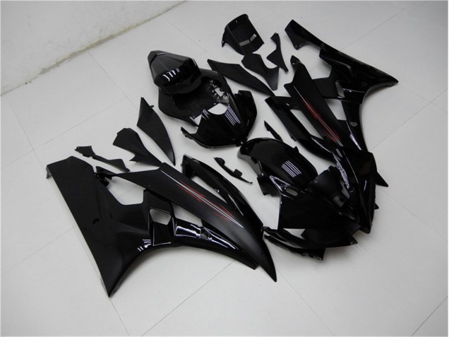 2006-2007 Glossy Matte Black Yamaha YZF R6 Motor Bike Fairings UK 2006-2007 Glossy Matte Black Yamaha YZF R6 Motor Bike Fairings UK