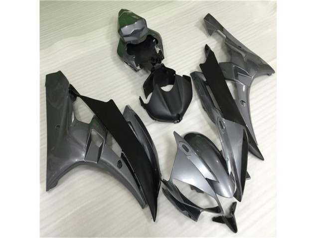 2006-2007 Grey Black Yamaha YZF R6 Bike Fairing Kit UK 2006-2007 Grey Black Yamaha YZF R6 Bike Fairing Kit UK