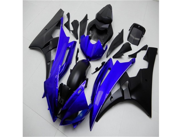 2006-2007 Blue Black Yamaha YZF R6 Motorcycle Replacement Fairings & Bodywork UK 2006-2007 Blue Black Yamaha YZF R6 Motorcycle Replacement Fairings & Bodywork UK