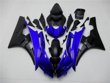 2006-2007 Blue Black Yamaha YZF R6 Motorcycle Replacement Fairings & Bodywork UK