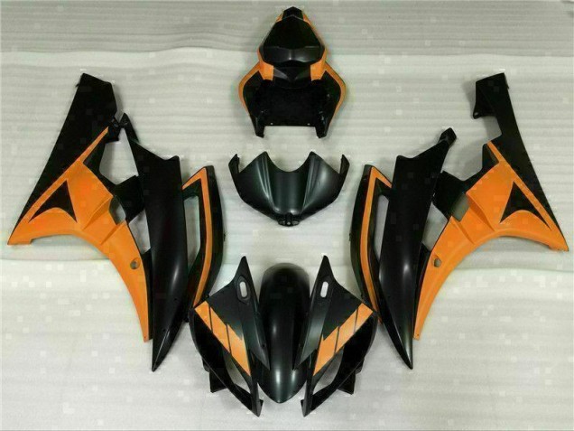 2006-2007 Black Orange Yamaha YZF R6 Motorcycle Fairing UK 2006-2007 Black Orange Yamaha YZF R6 Motorcycle Fairing UK
