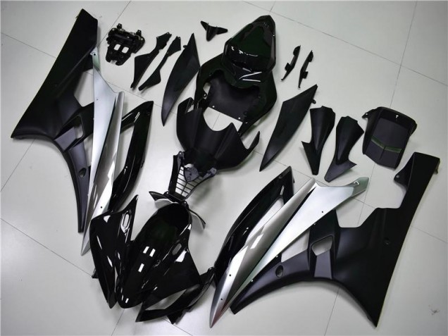 2006-2007 Silver Black Yamaha YZF R6 Bike Fairing UK 2006-2007 Silver Black Yamaha YZF R6 Bike Fairing UK