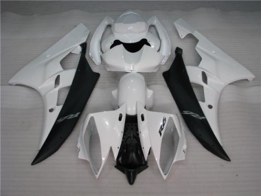 2006-2007 White Black Yamaha YZF R6 Motorcycle Bodywork UK