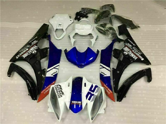 2006-2007 White Yamaha YZF R6 Motorbike Fairing Kits UK