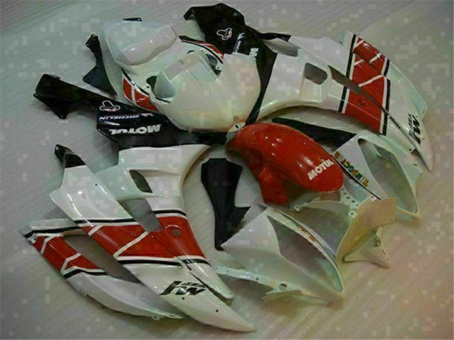 2006-2007 Red White Yamaha YZF R6 Replacement Fairings UK 2006-2007 Red White Yamaha YZF R6 Replacement Fairings UK