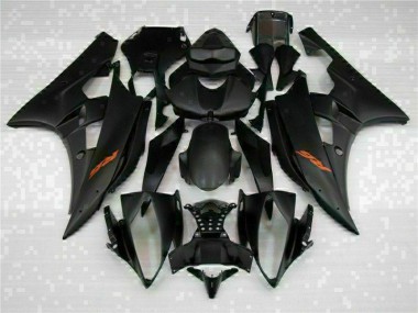 2006-2007 Black Yamaha YZF R6 Motorcycle Fairing UK