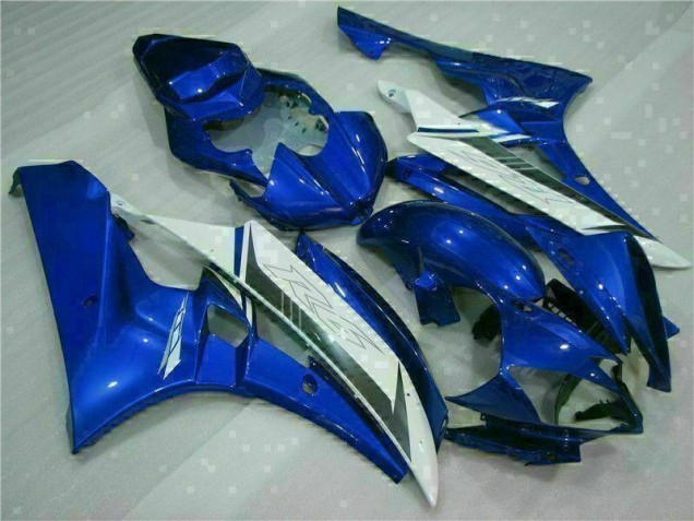 2006-2007 Blue White Yamaha YZF R6 Bike Fairings UK 2006-2007 Blue White Yamaha YZF R6 Bike Fairings UK