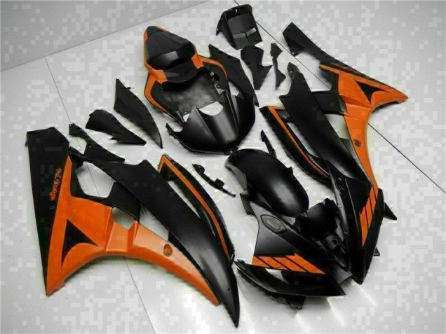 2006-2007 Orange Black Yamaha YZF R6 Bike Fairing UK 2006-2007 Orange Black Yamaha YZF R6 Bike Fairing UK