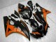 2006-2007 Orange Black Yamaha YZF R6 Bike Fairing UK 2006-2007 Orange Black Yamaha YZF R6 Bike Fairing UK