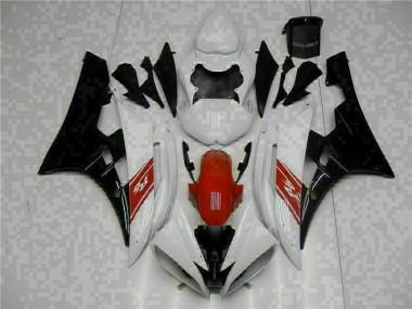 2006-2007 White Black Yamaha YZF R6 Motorbike Fairing UK