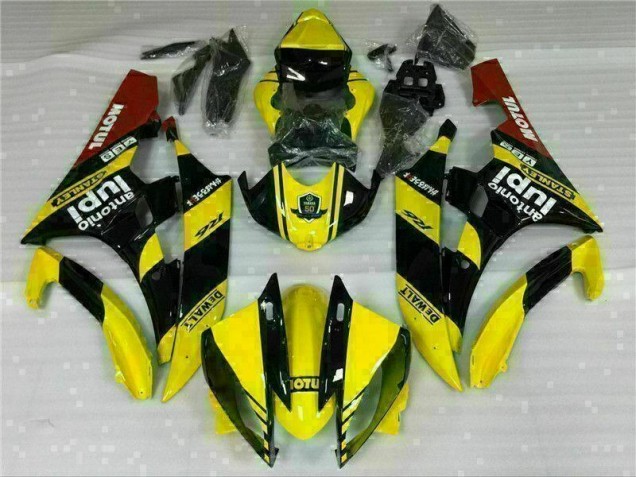 2006-2007 Yellow Yamaha YZF R6 Motor Bike Fairings UK 2006-2007 Yellow Yamaha YZF R6 Motor Bike Fairings UK