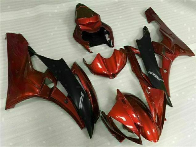 2006-2007 Red Yamaha YZF R6 Replacement Motorcycle Fairings UK 2006-2007 Red Yamaha YZF R6 Replacement Motorcycle Fairings UK