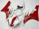 2006-2007 Red White Yamaha YZF R6 Motorcycle Bodywork UK 2006-2007 Red White Yamaha YZF R6 Motorcycle Bodywork UK