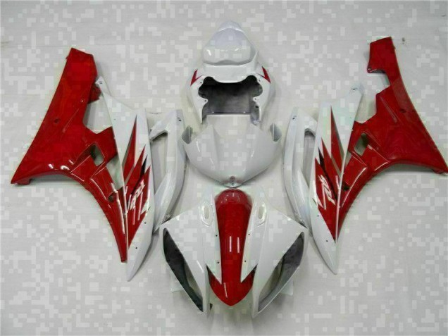 2006-2007 Red White Yamaha YZF R6 Motorcycle Bodywork UK 2006-2007 Red White Yamaha YZF R6 Motorcycle Bodywork UK
