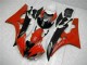 2006-2007 Red Black Yamaha YZF R6 Motorcycle Fairings Kits UK 2006-2007 Red Black Yamaha YZF R6 Motorcycle Fairings Kits UK
