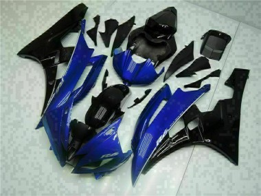 2006-2007 Blue Black Yamaha YZF R6 Motorcycle Replacement Fairings UK