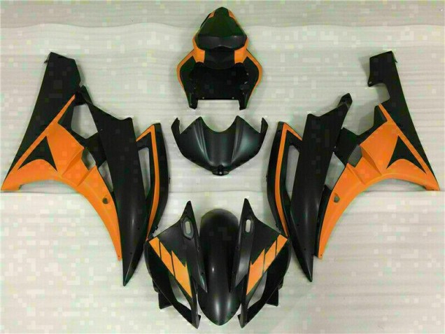 2006-2007 Yellow Yamaha YZF R6 Motorcycle Fairings Kit UK 2006-2007 Yellow Yamaha YZF R6 Motorcycle Fairings Kit UK
