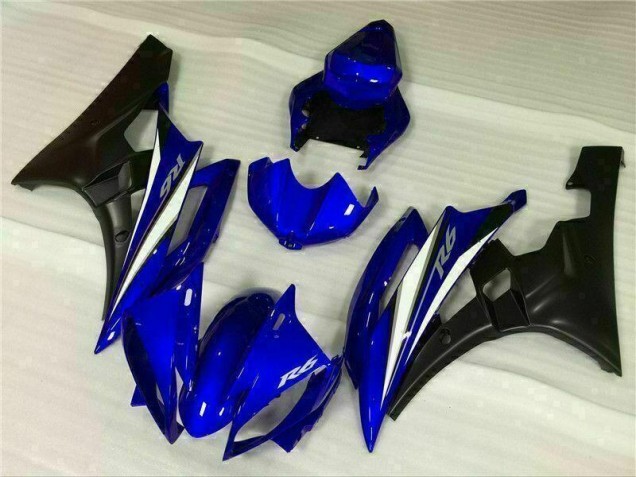 2006-2007 Blue Yamaha YZF R6 Motorcylce Fairings UK 2006-2007 Blue Yamaha YZF R6 Motorcylce Fairings UK