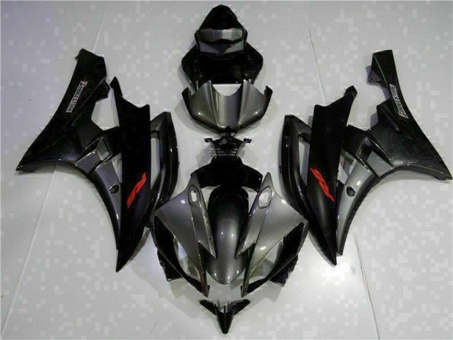 2006-2007 Grey Black Yamaha YZF R6 Motorcycle Bodywork UK 2006-2007 Grey Black Yamaha YZF R6 Motorcycle Bodywork UK