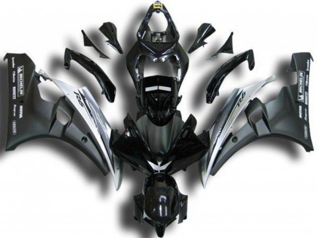 2006-2007 Black White Yamaha YZF R6 Replacement Fairings UK 2006-2007 Black White Yamaha YZF R6 Replacement Fairings UK