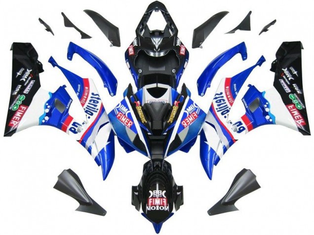 2006-2007 Blue Black Sterilgard Yamaha YZF R6 Motorbike Fairing UK 2006-2007 Blue Black Sterilgard Yamaha YZF R6 Motorbike Fairing UK